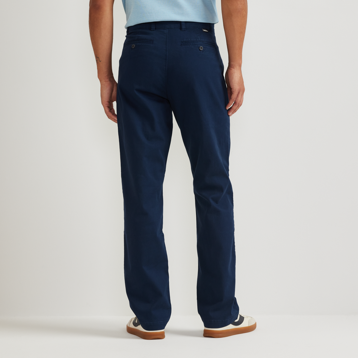 Pantalones de sarga lavada Legend para hombre