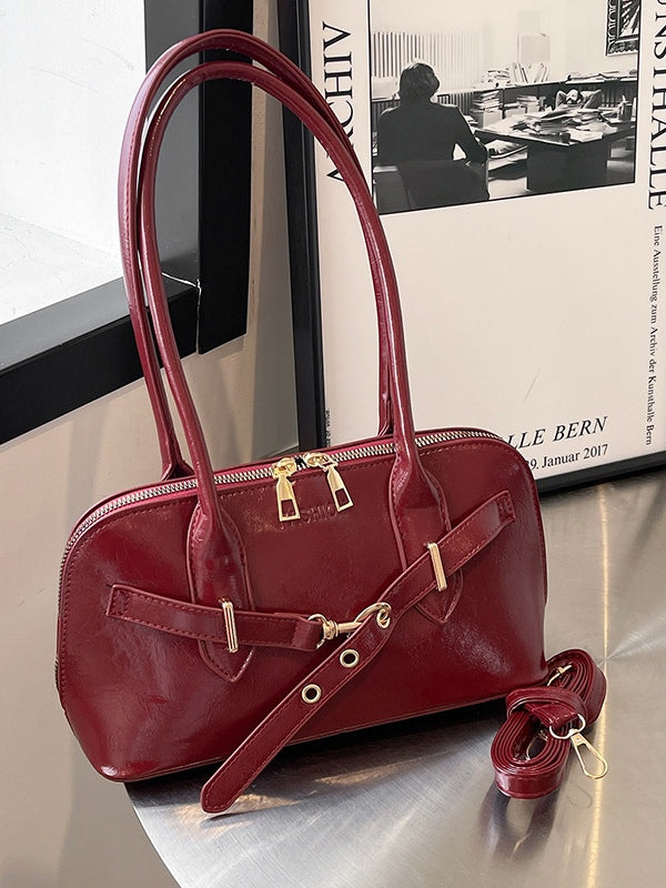 Bolso retro de moda con diseño de concha, de mano, al hombro y cruzado
