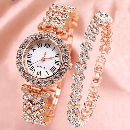 Reloj y pulsera de mujer