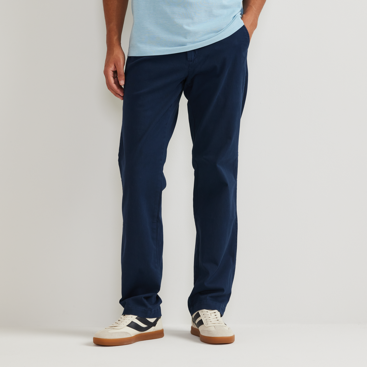 Pantalones de sarga lavada Legend para hombre