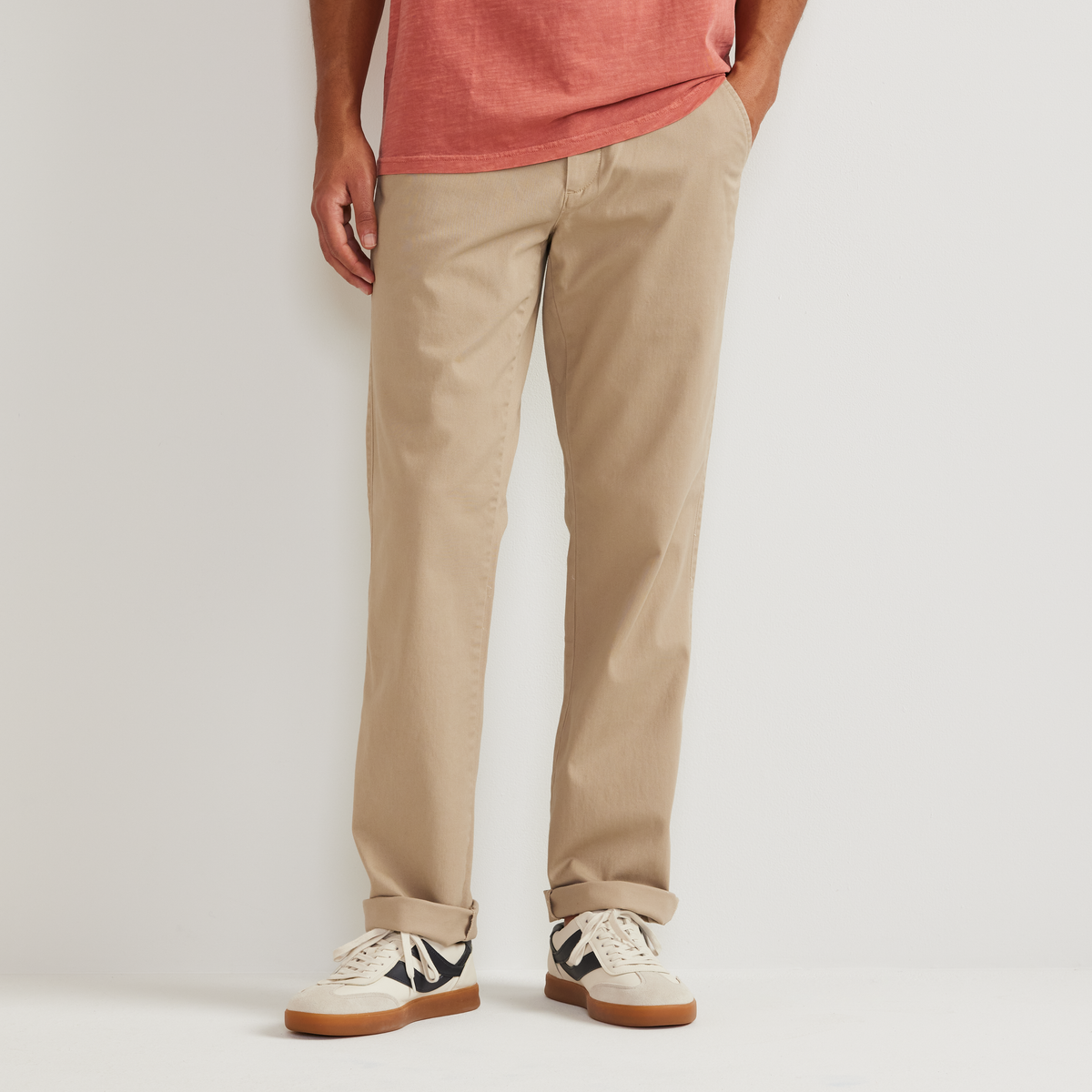 Pantalones de sarga lavada Legend para hombre