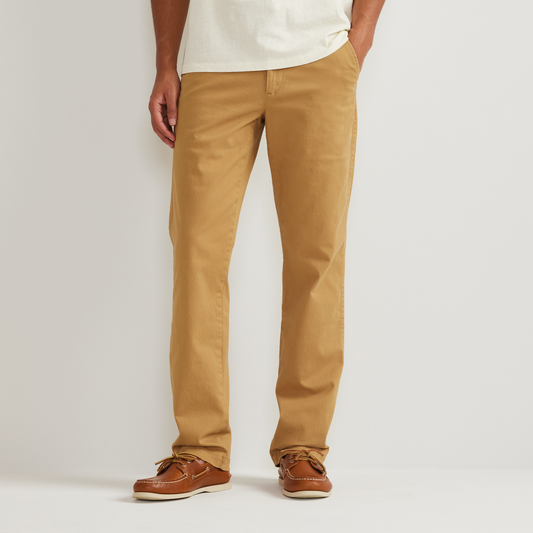 Pantalones de sarga lavada Legend para hombre