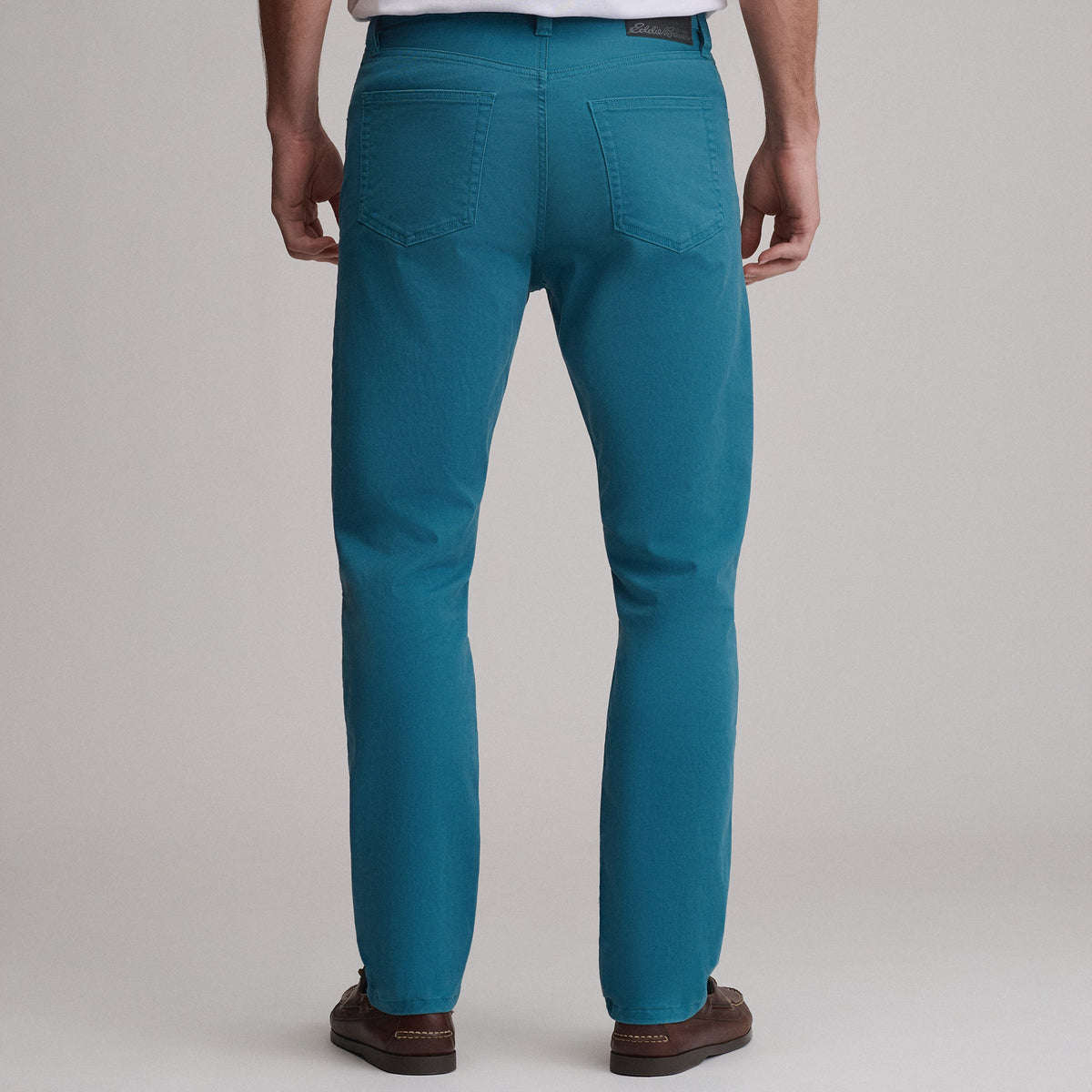 Pantalones de sarga de 5 bolsillos para hombre, lavado Legend