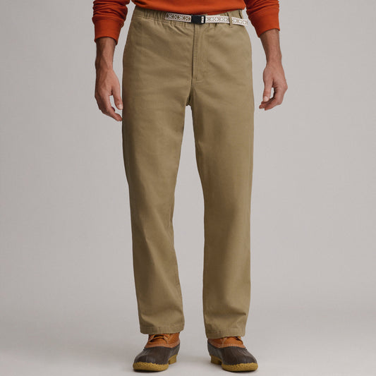 Pantalón para hombre con lavado Legend, sin cierre y forrado de franela