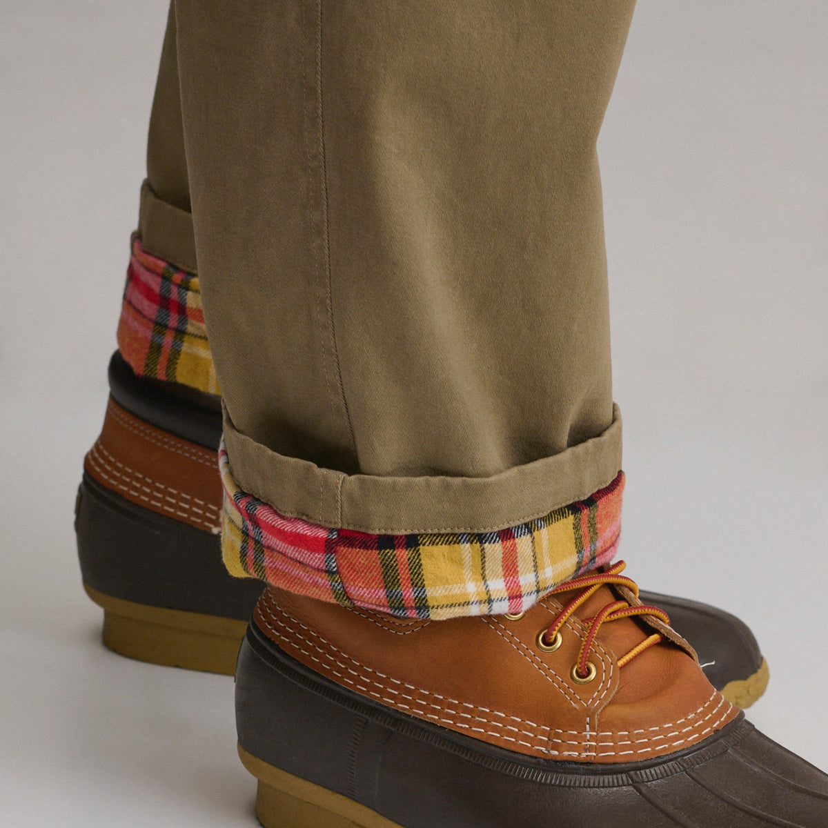 Pantalón para hombre con lavado Legend, sin cierre y forrado de franela