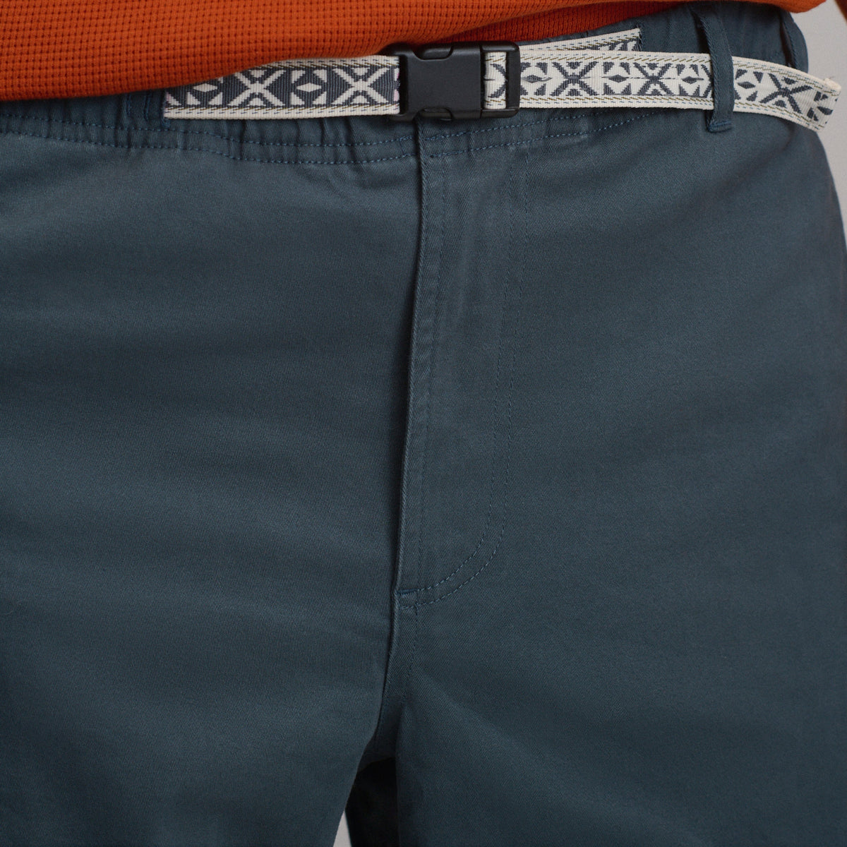Pantalón para hombre con lavado Legend, sin cierre y forrado de franela