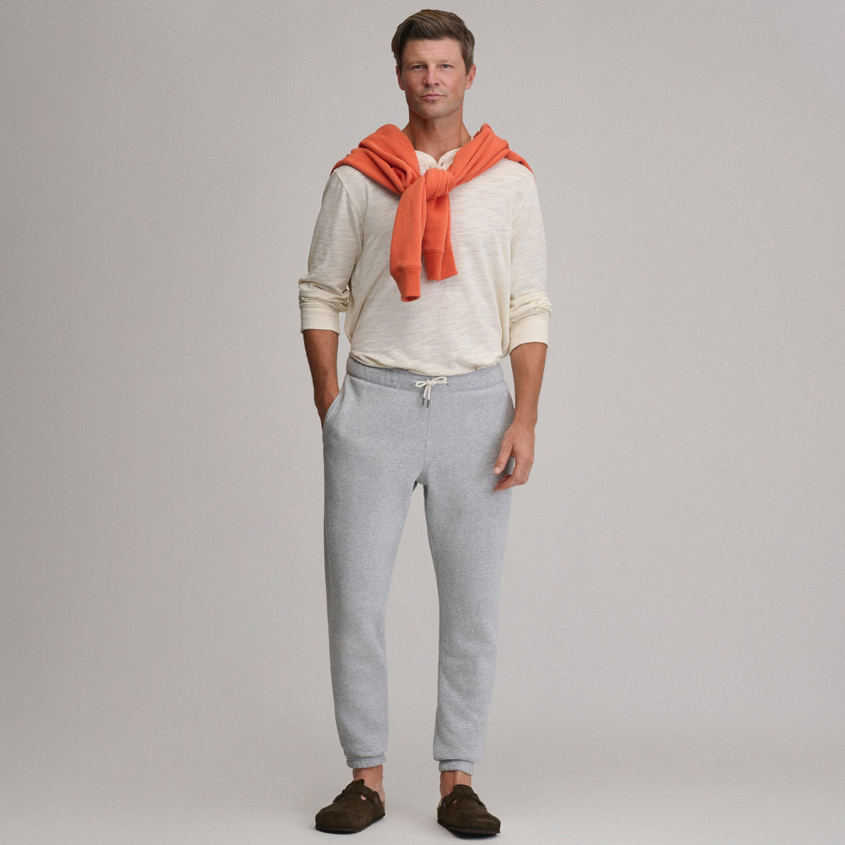 Pantalones deportivos jogger para hombre, vintage, suaves y de corte clásico