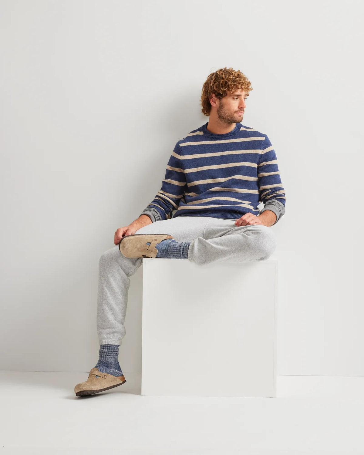 Pantalones deportivos jogger para hombre, vintage, suaves y de corte clásico