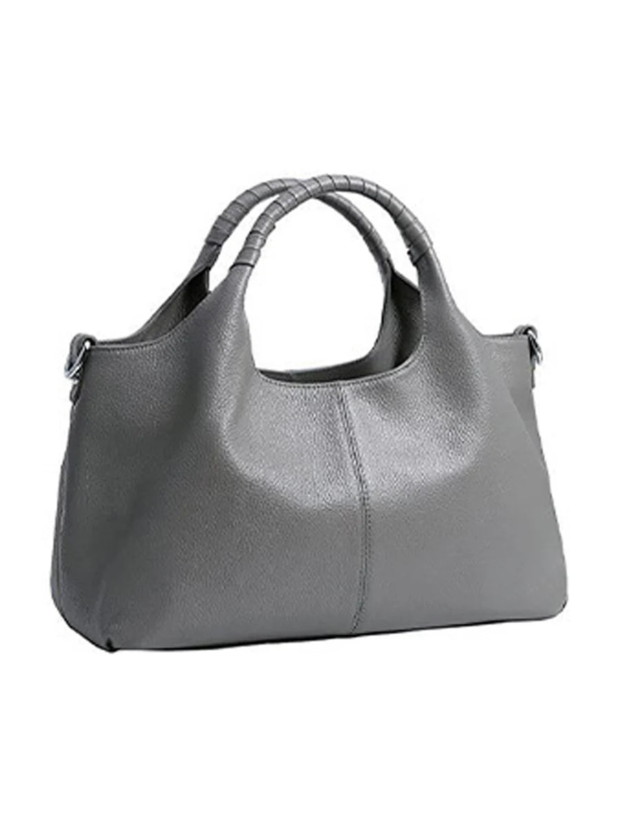 Bolso de mano de cuero moderno
