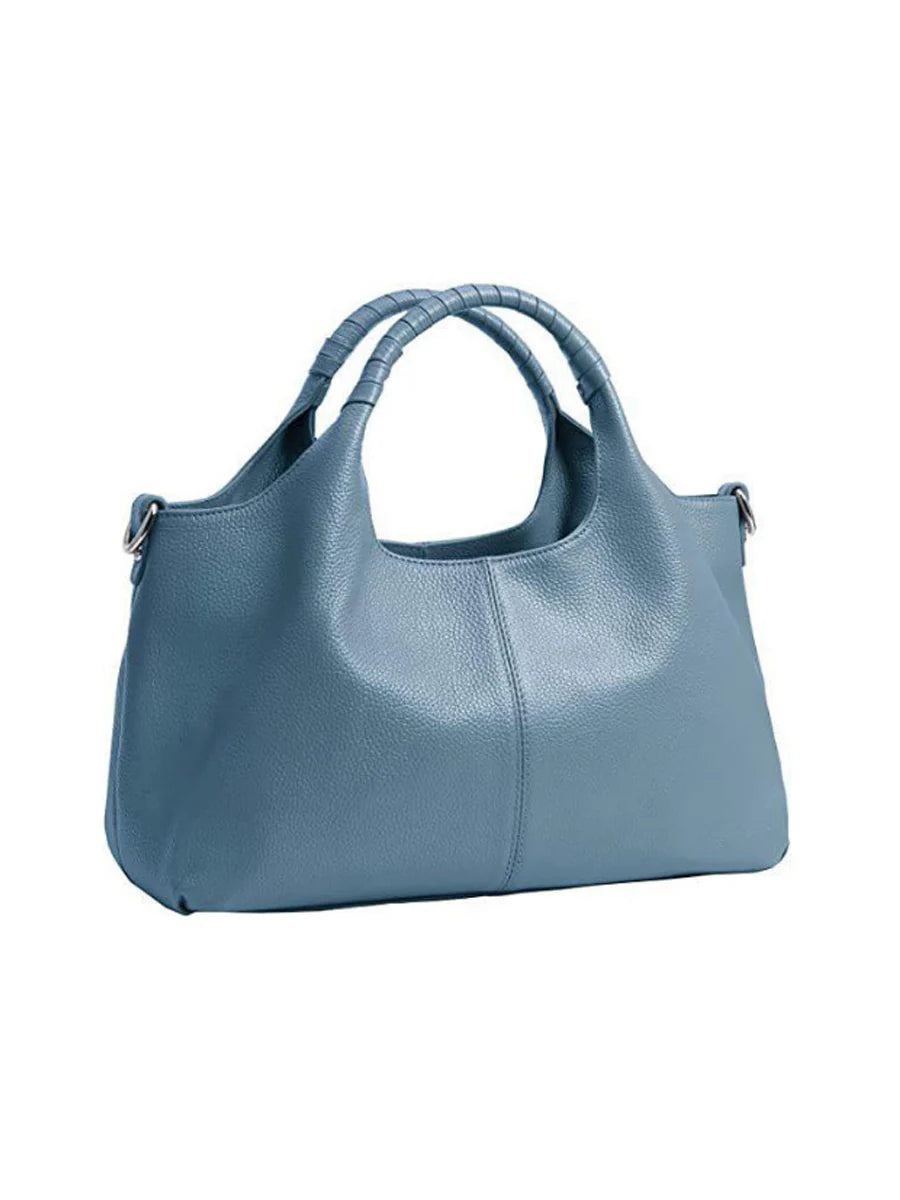 Bolso de mano de cuero moderno